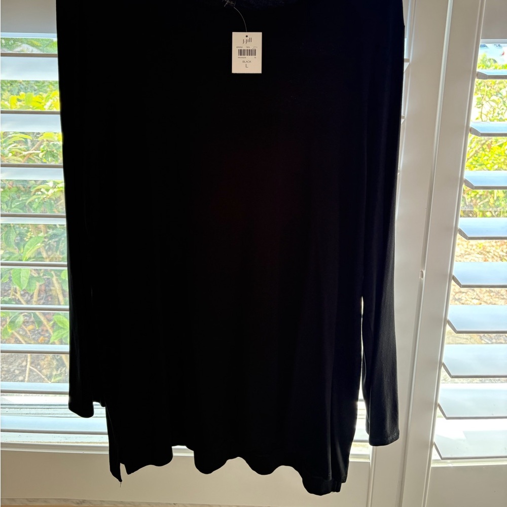 JJill Wearever Collection Black Tunic with tags - Picture 2 of 3